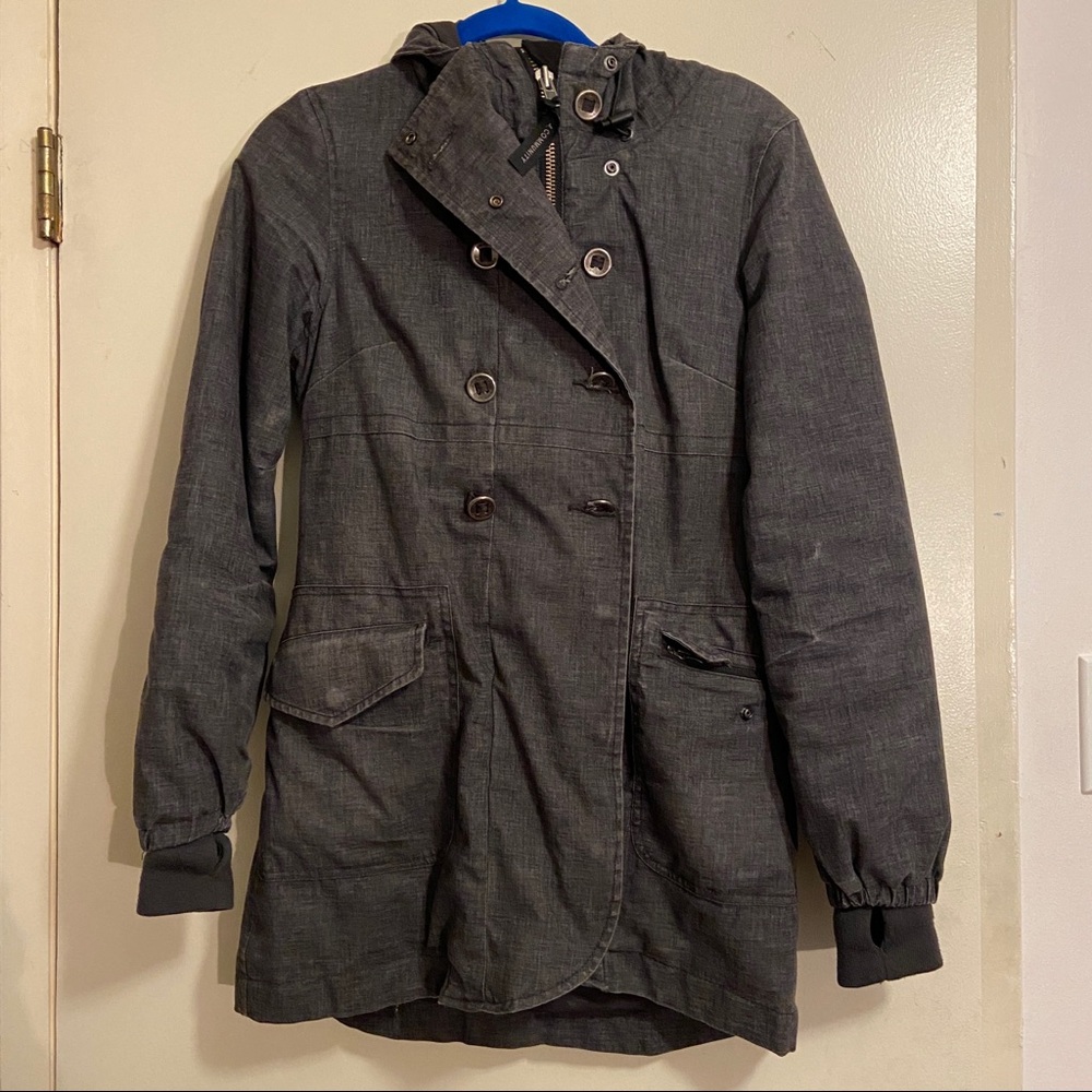 Aritzia Community Speckled Grey Jacket. Size XS.